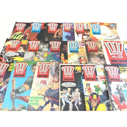 38 - A box containing approximately 150 comics. All 2000AD issues.