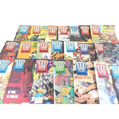 38 - A box containing approximately 150 comics. All 2000AD issues.