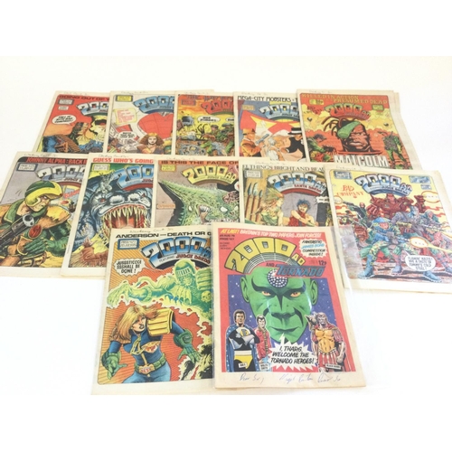 39 - A box containing approximately 100 comics. All 2000AD issues.