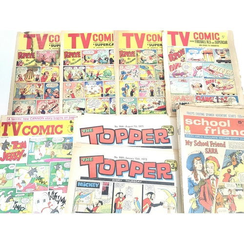 45 - A Collection of Smash comics. POW. Tv Comics. Topper Beano Etc.