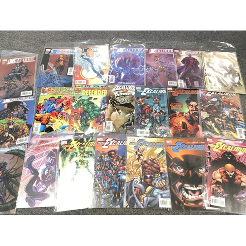 47 - 2 Boxes Containing A Collection of Marvel Iron Man Comics.Gambit.Excalibur and Others. No Reserve.(2... 