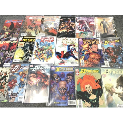 47 - 2 Boxes Containing A Collection of Marvel Iron Man Comics.Gambit.Excalibur and Others. No Reserve.(2... 