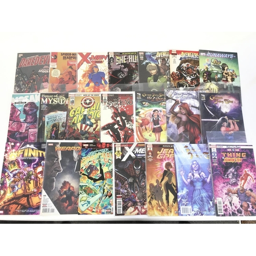 54 - A box containing approximately 100 comics of various titles. No reserve.