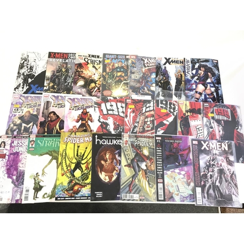 55 - A box containing approximately 150 comics, various editions. No reserve.