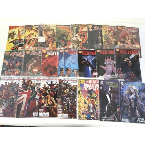 56 - A box containing approximately 220 comics, various titles. No reserve.