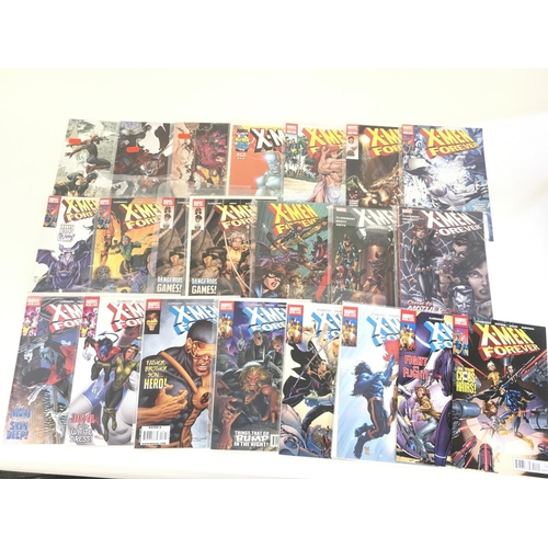 63 - .A box containing approximately 250 comics of various titles to include Marvel and DC.