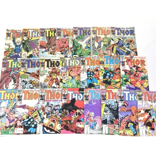 67 - A box containing approximately 100 comics. Mostly Marvel titles. No reserve.