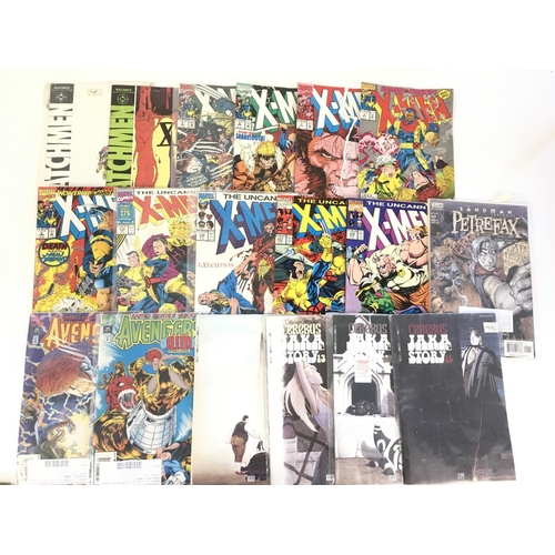 67 - A box containing approximately 100 comics. Mostly Marvel titles. No reserve.