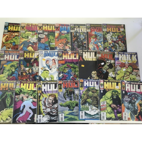 68 - A box containing approximately 220 comics. Various titles including Marvel and DC. No reserve.