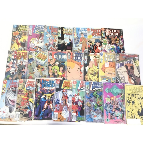 68 - A box containing approximately 220 comics. Various titles including Marvel and DC. No reserve.