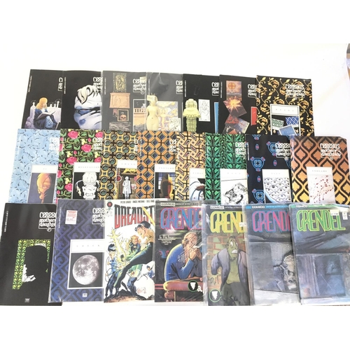 68 - A box containing approximately 220 comics. Various titles including Marvel and DC. No reserve.