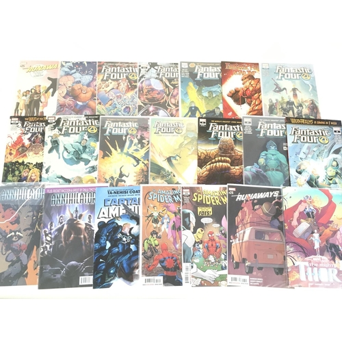 69 - A box containing approximately 150 comics. Various titles including Marvel. No reserve.