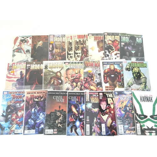 72 - A box containing approximately 100 comics. Various titles to include marvel. No reserve.