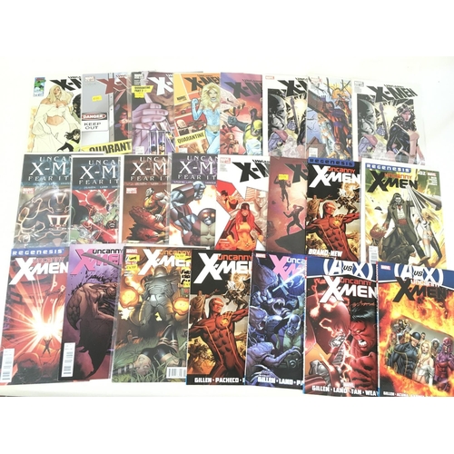 80 - A box containing approximately 130 comics. Various titles including Marvel. No Reserve.