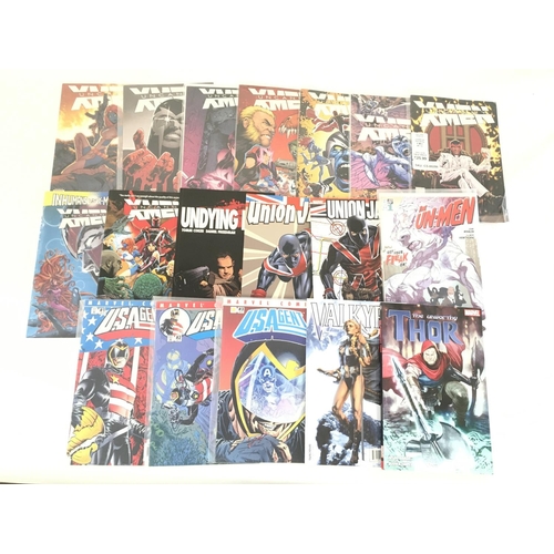 80 - A box containing approximately 130 comics. Various titles including Marvel. No Reserve.