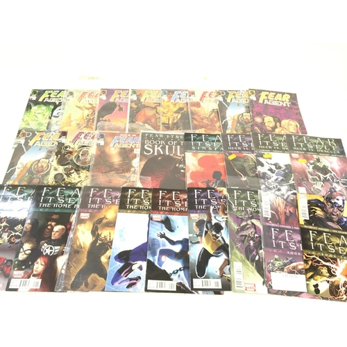 84 - A box containing approximately 220 comics. Various titles to include Marvel. No reserve.