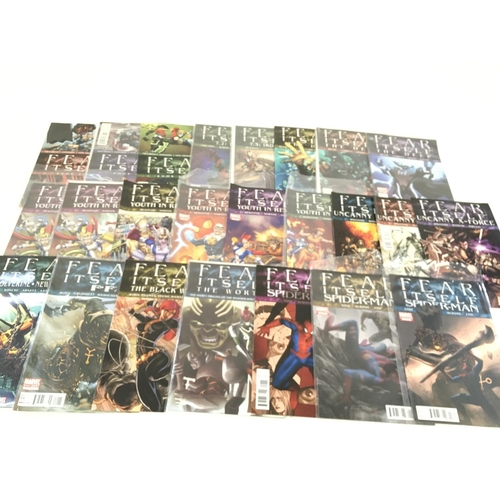 84 - A box containing approximately 220 comics. Various titles to include Marvel. No reserve.