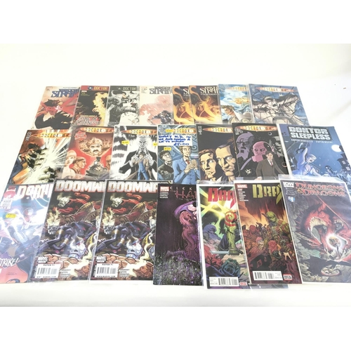 85 - A box containing approximately 200 comics. Various titles to include Marvel. No reserve.