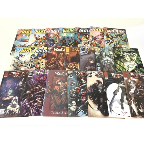 89 - A box containing approximately 300 comics. Various titles to include Marvel and DC. No reserve.