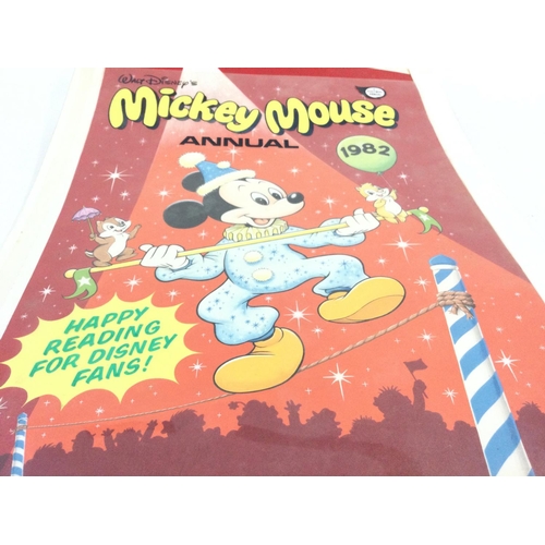 9 - A Mickey Mouse 1982 original front cover art work by artist Colin Wyatt.