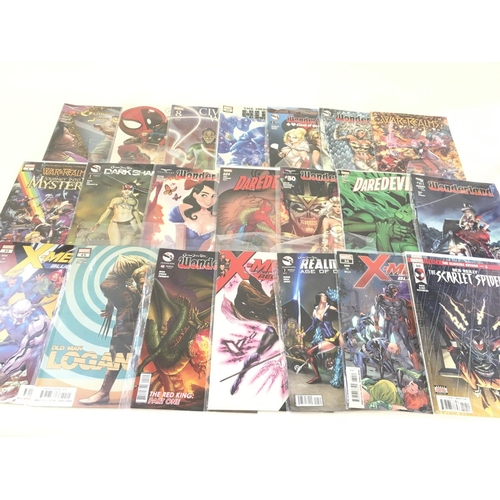 92 - A box containing approximately 250 comics. Various titles to include Marvel. No Reserve.