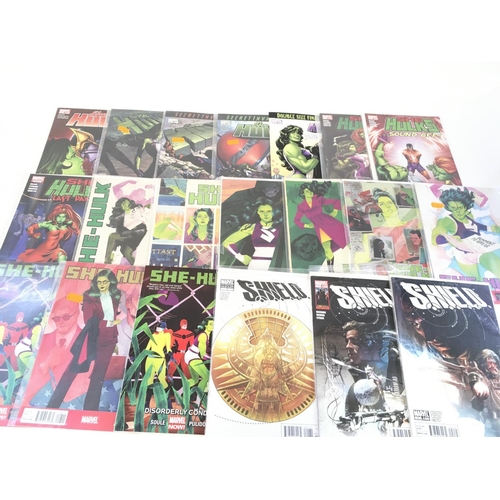 94 - A box containing approximately 220 comics. Various titles to include Marvel. No Reserve.