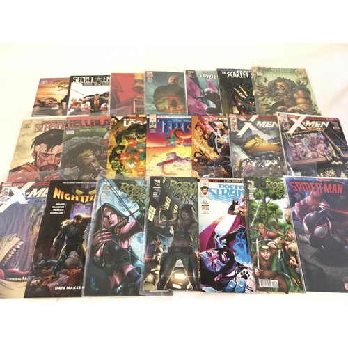 97 - A box containing approximately 200 comics. Various titles to include Marvel. No reserve.