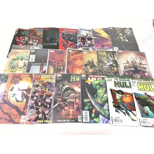 97 - A box containing approximately 200 comics. Various titles to include Marvel. No reserve.