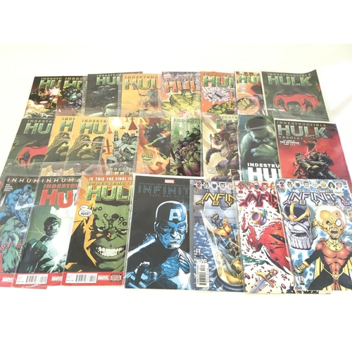 98 - . A box containing approximately 200 comics. Various titles to include Marvel. No Reserve.