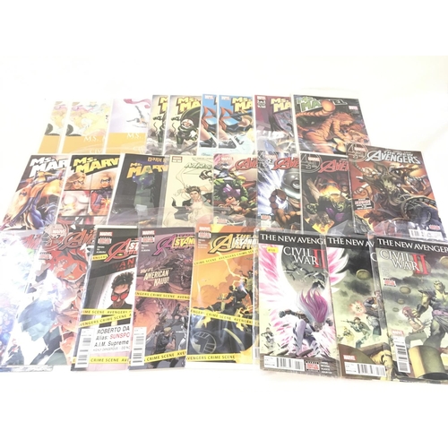 99 - A box containing approximately 150 comics. Various titles to include Marvel. No Reserve.