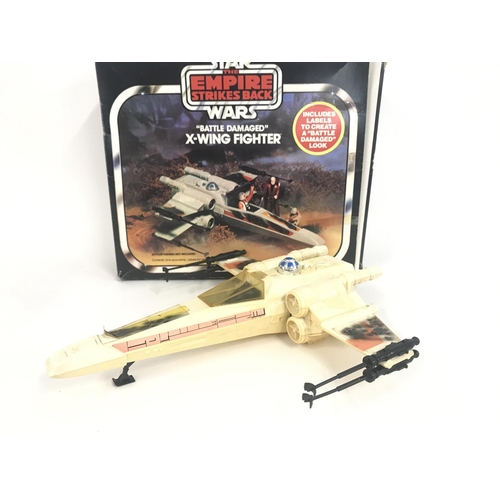 10 - A Boxed Vintage Star Wars X-Wing Fighter.