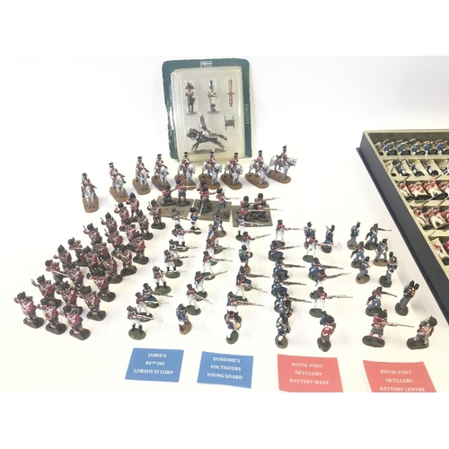 118 - A Large Collection of Delprado 25/28 mm Painted Soldiers.