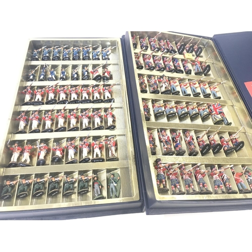 118 - A Large Collection of Delprado 25/28 mm Painted Soldiers.