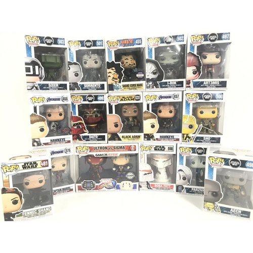 12 - A Collection of Funko Pop Figures.