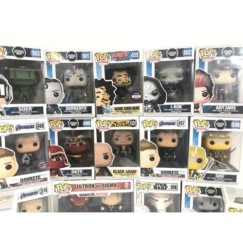 12 - A Collection of Funko Pop Figures.