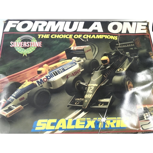 126 - A Boxed Scalextric Silverstone Set.