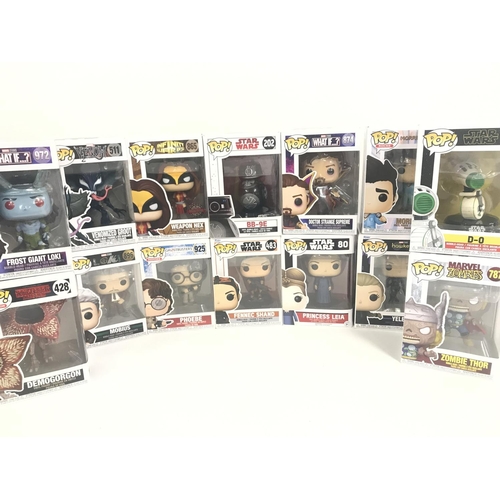 13 - A Collection of Boxed Funko Pop Figures.