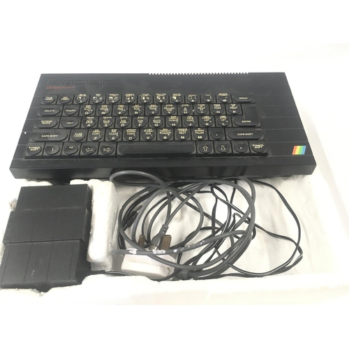 134 - 3 x Sinclair ZX Spectrums +. 1 is Boxed. No Reserve.