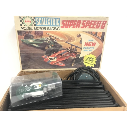 139 - A Boxed Scalextric Super Speed 8. Only one Car.