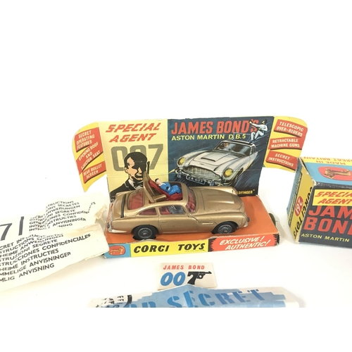 146 - A Boxed Corgi James Bond Aston Martin D.B.5 #261.