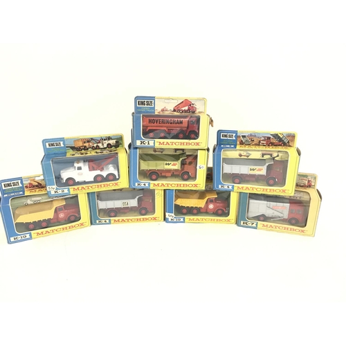 178 - A Collection of Boxed Matchbox Trucks.