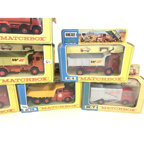 178 - A Collection of Boxed Matchbox Trucks.