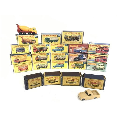 185 - A Collection of Various Boxed Matchbox Vehicles.