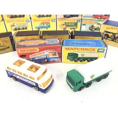 185 - A Collection of Various Boxed Matchbox Vehicles.