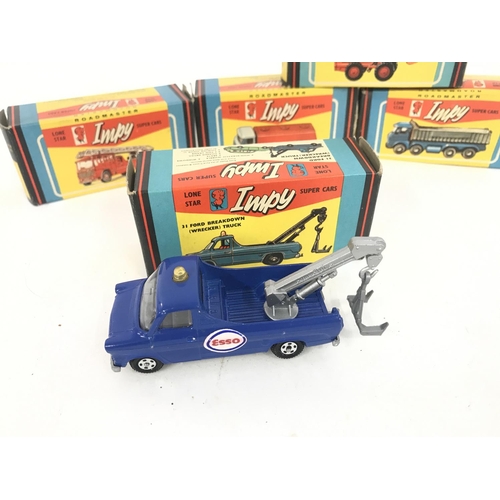 187 - A Collection of Boxed Lone Star Impy Super Cars.