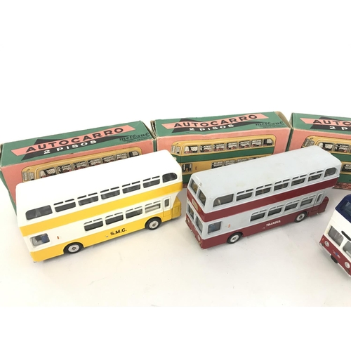 190 - 4 X Boxed Metosul Buses.