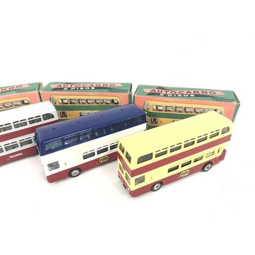 190 - 4 X Boxed Metosul Buses.