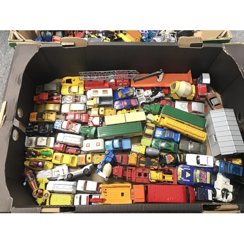 195 - 2 Boxes Containing playworn Diecast. No Reserve.