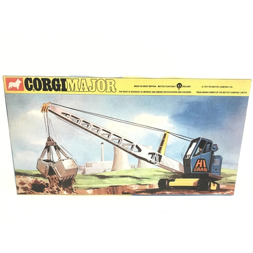 196 - A Boxed Corgi Priestman Boom Crane With Grab #1153.