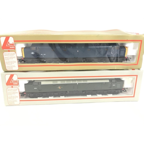 221 - 2 X Boxed 00 Gauge Llima Diesel Locomotives.